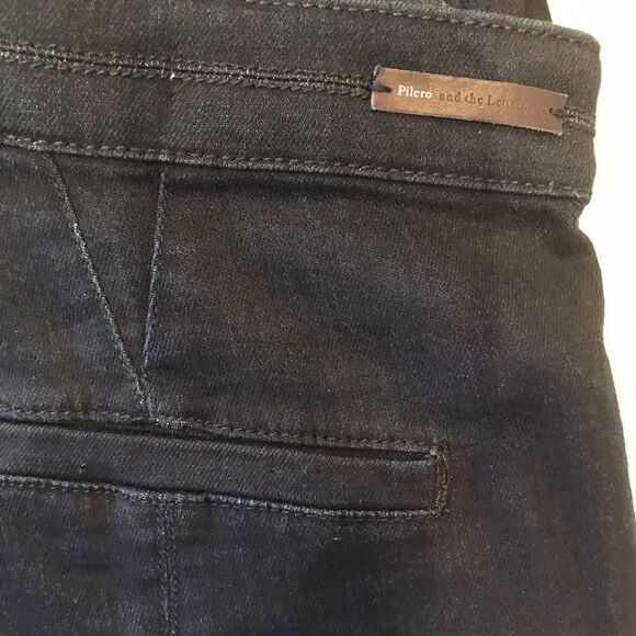 Anthropologie Pilero High-Rise Skinny Size 27 Dark Wash - Picture 7 of 10